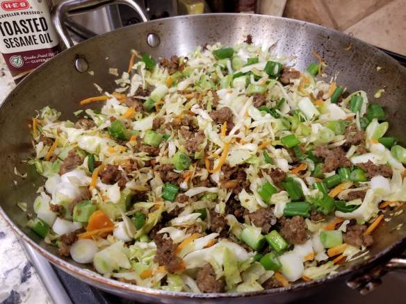 Egg Roll Skillet Supper | Kitchen Keepers